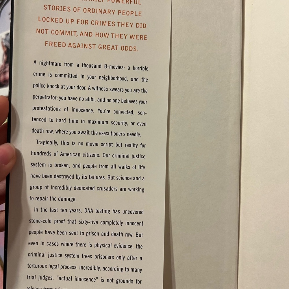 Actual Innocence Book - Picture 3 of 8